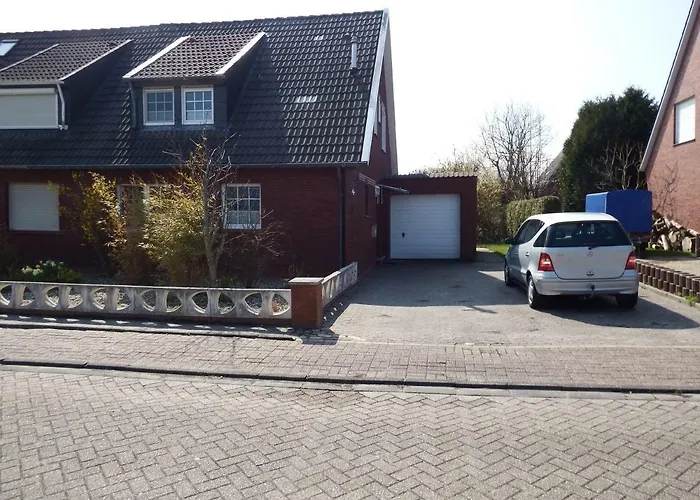 度假居 Strandmensch Dornumersiel 多努姆